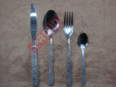 Stainless steel 2960A stainless steel cutlery, Western knives, Western fork, spoon