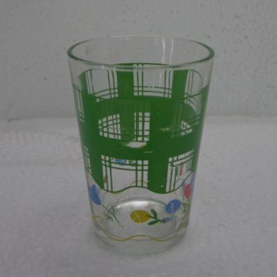 Factory Direct sale Glass 1058 printed 6 bar set cup Advertising promotion Cup