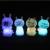 New Tusky Seven-Color Night Light Wholesale Creative Energy-Saving Led Light-Emitting Toys Stall Hot Sale