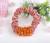 With bit high elastic hair band ponytail flower hair accessories hair rope Korea silk yarn hair bands