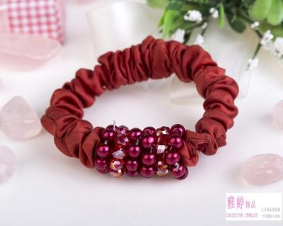 2016 with good hair new Korean jewelry ring Tousheng headdress ornaments hair rope color selection