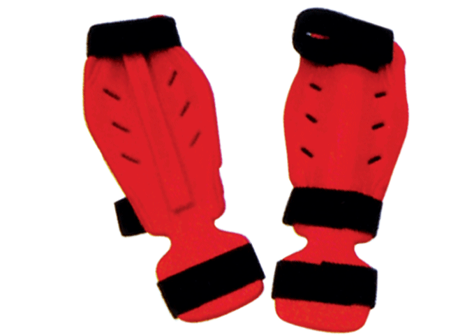 shaped leg protector with instep