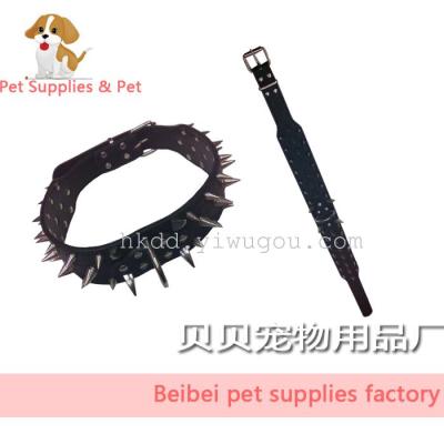 Spike spikes/large dog collar/pet supplies/pet collar dog collar