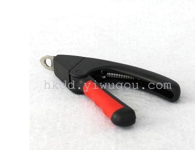 Pet supplies (plastic) pet nail clippers nail round hole cutter