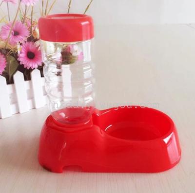 Pet drinking fountains drinking water bottle upright pet drinking water jug 500ml pet supplies