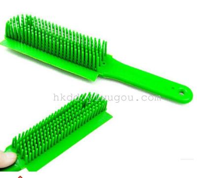 TPR rubber pet brush hair brush comb Jin Mao Demu samoyed plus large dogs with clean shower supplies