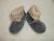 Infant fur hand luokou shoes