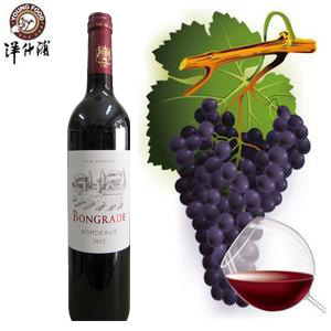 France imported Bordeaux, red wine, wine, Bunge Ladd, dry red wine