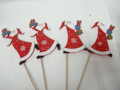 Factory direct crafts Santa Claus wooden crafts