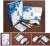 The quintessence of blue and white four piece gift set gift