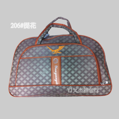 时尚新款旅游包手提包半圆包旅行包提花208#