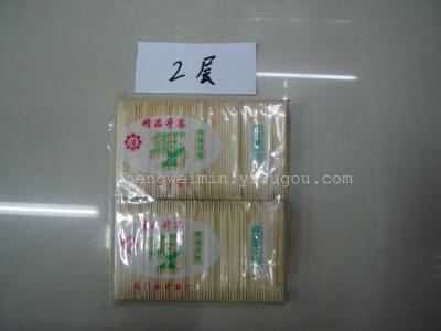 2-layer package toothpick factory outlets.