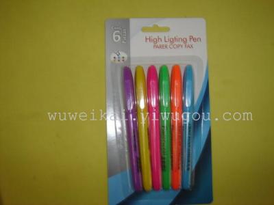 Fluorescent pen using environmentally friendly ink