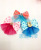 Printing Point Rhinestone Mesh Bow Headdress Accessories Small Flower Gift Packaging Bow
