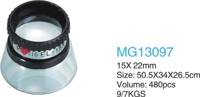 High-grade cylinder 10 times magnification Magnifier drum jewelry mirror jewelry mirror