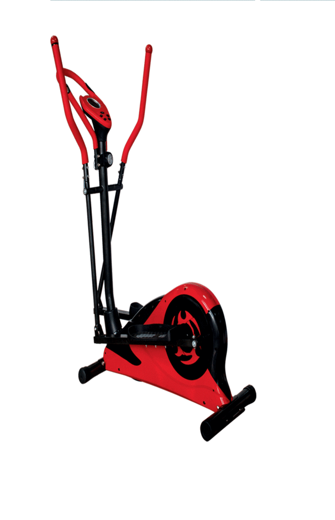 small exercise bike with armrests