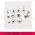 Double-sided Cap nails DIY two-sided plane rivets rivet rivets rivet Pack shoes costume accessory