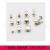Double-sided Cap nails DIY two-sided plane rivets rivet rivets rivet Pack shoes costume accessory