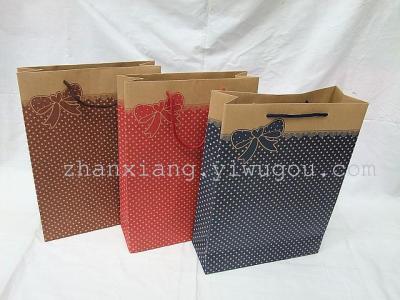 Wholesale Medium beautifully coloured Kraft bags garment bags Recycled bags Shopping bags 