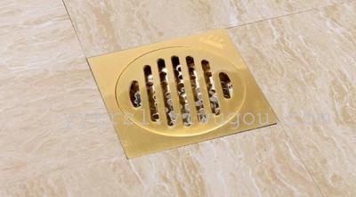Thicken and odor-resistant all-copper-core floor drain washing machine floor drain stainless steel strainer