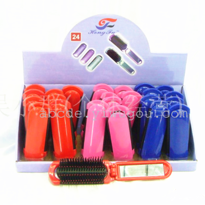 Massage comb mirror gift comb comb