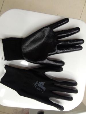 Fifty-nine needles black ding qing gloves