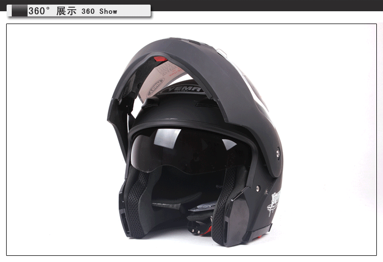 Mustang motorcycle helmets cross-section helmet safety helmets racing helmets Knight helmet