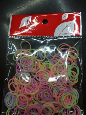 06 Colored Rubber Band, Suitable for Bracelets, Environmentally Friendly Products
