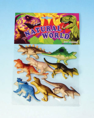 Vinyl plastic dinosaur dinosaur cartoon dinosaur dinosaur world