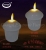 Mini safety and environmental protection night light warm realistic candle light LED electronic simulation candle light