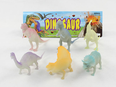 Vinyl plastic dinosaur dinosaur cartoon dinosaur dinosaur world