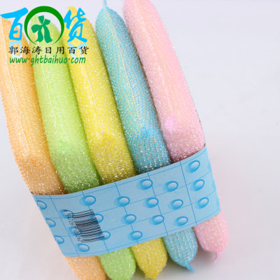 5 piece brush factory direct wholesale King 5 piece sponge bowls tableware cleaning cloth cleaning brush