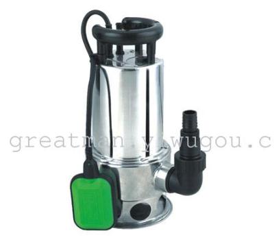 Dirty Water Stainless Steel Submersible Garden Pump With Float Switch2WS-3