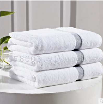 The five-star Gaestgiveriet Hotel large cotton towel towel thickened