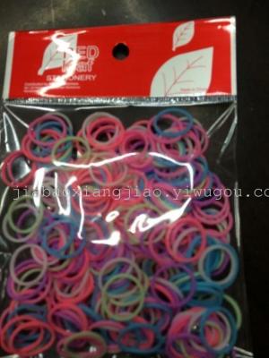 06 luminous color rubber bands suitable for making bracelets, environmentally friendly products