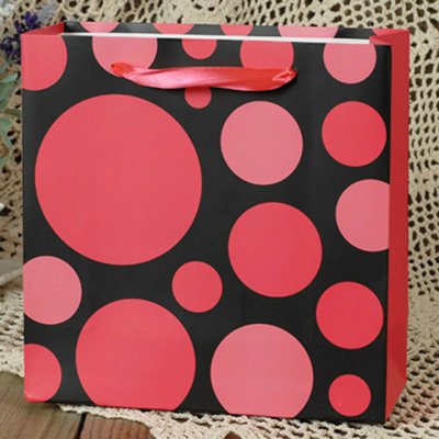 New Dot Pattern Simple High-end EF Large-capacity Bag Gift Wrap Paper Bag