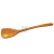 1Xinwang Brand Natural Bamboo Wood Wooden Spoon Trial Soup Spoon Cooking Spoon Meal Spoon Wooden Turner Wooden Spoon