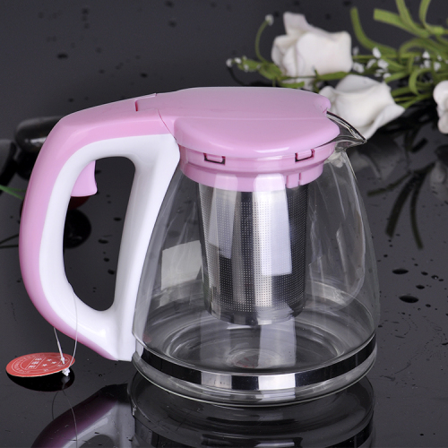 new kettle heat-resistant borosilicate glass water bottle belt tea strainer can scented tea brewing. 1100