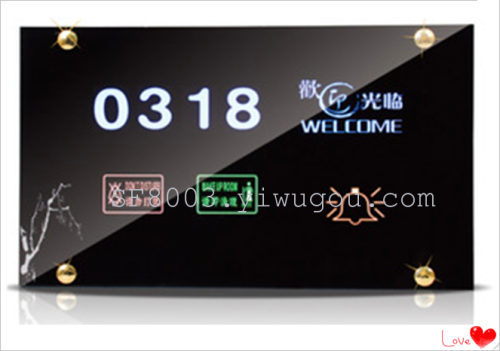 Electronic Doorplate， Hotel Doorplate， Hotel Electronic Doorplate， No. Electronic Doorplate