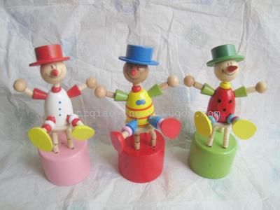 Supply wooden handicrafts/swing//animal barrel articulated puppets