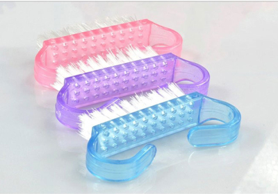 Wholesale Nail Tools Special Offer Nail Dust Cleaning Brush Plastic Horn Brush Dust Small Brush