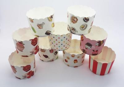 Queen mix muffin cupcake paper cups, rigid mechanism of high temperature resistant Cup