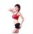 Spring/summer new arrival wrapped with purple ladies sports bra wardrobe malfunction-proof slim base