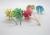 Craft straw umbrella fruit straw color strip fluorescent party disposable special straw