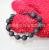 [Yibei Coral] volcano stone hand woven basalt Bead Bracelet Crystal Bracelet