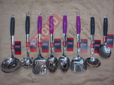 6750 stainless steel utensils, stainless steel spatula spoon, colanders, powder chop, drain spade