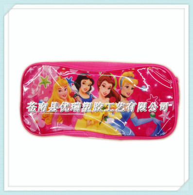 2014 school pvc pencil bag with zipper 