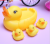 Vent a bath toy duck toy (family
