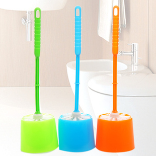 Creative Furnishings Bathroom Daily Necessities Wholesale Cleaning Brush Department Store Toilet Base Cleaning Set Toilet Brush with Holder