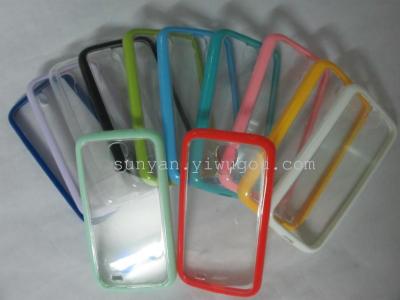 Factory direct Samsung S4 S4 mobile PC transparent TPU shell mobile phone shell phone case